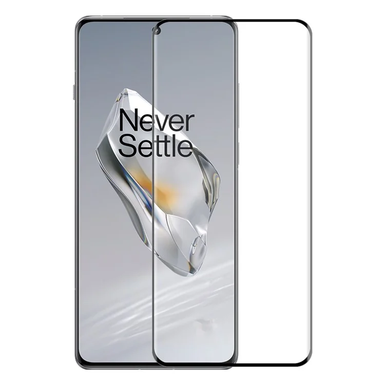 ENKAY HAT PRINCE para OnePlus 12 5G HD Clear 3D Curved Tempered Glass Film Side Glue Full Screen Protector