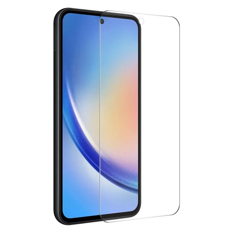 ENKAY HAT PRINCE For Samsung Galaxy A35 5G 9H Screen Protector 0.26mm 2.5D High Aluminium-silicon Glass Film