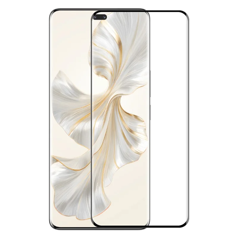 ENKAY HAT PRINCE Tempered Glass Film for Honor 100 Pro 5G 3D Curved Side Glue Full Screen Protector Support Fingerprint Unlock