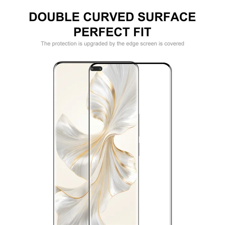 ENKAY HAT PRINCE 5PCS для Honor 100 Pro 5G 9H Hardness 3D Curved Tempered Glass Side Glue Film