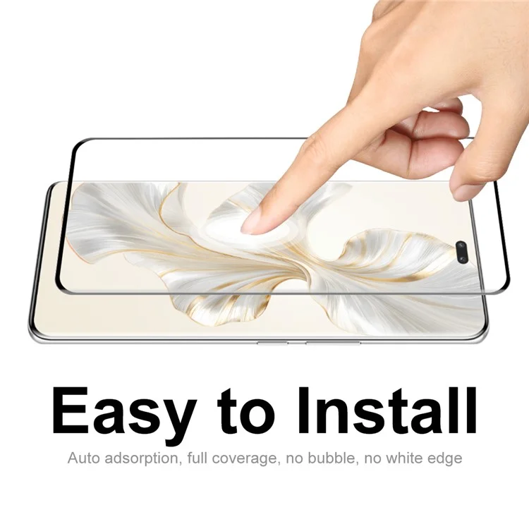 ENKAY HAT PRINCE 5PCS для Honor 100 Pro 5G 9H Hardness 3D Curved Tempered Glass Side Glue Film