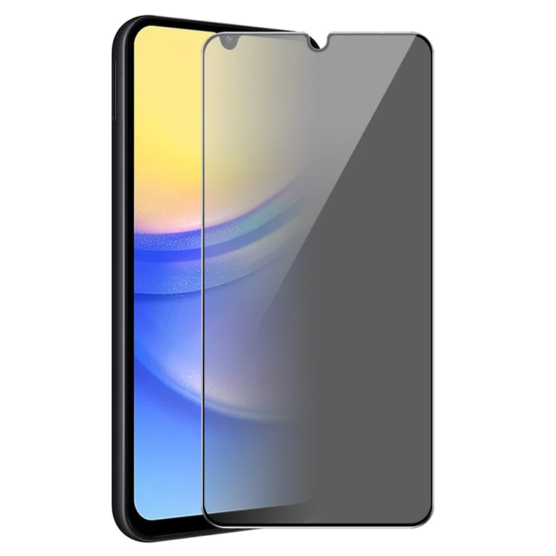 ENKAY HAT PRINCE For Samsung Galaxy A15 4G / 5G Anti-Spy Screen Protector 9H Hardness Full Covered