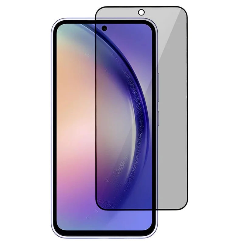 For Samsung Galaxy A55 5G Anti-spy 180 Degree Film Full Glue Tempered Glass Screen Protector