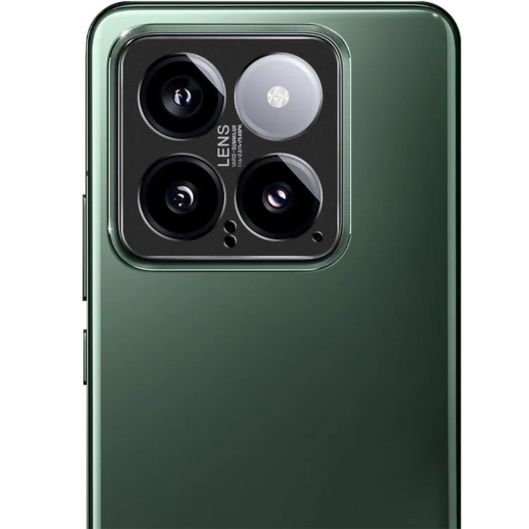 IMAK Metal Lens Cover for Xiaomi 14 Phone Rear Camera Lens Bezel Protector