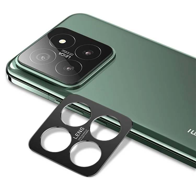 IMAK For Xiaomi 14 Pro Camera Lens Cover Metal Bezel Phone Rear Lens Protector