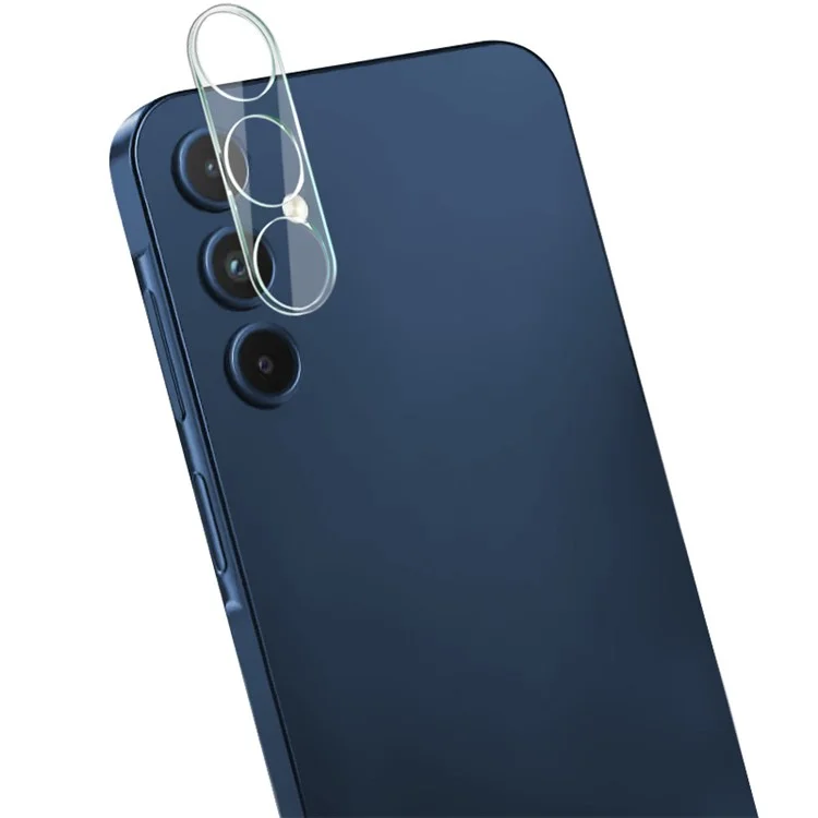 IMAK für Samsung Galaxy A35 5G Kameraobjektivschutz Gehärtetes Glas + Acryl-Objektivdeckel Objektivfilm Einfach zu installieren
