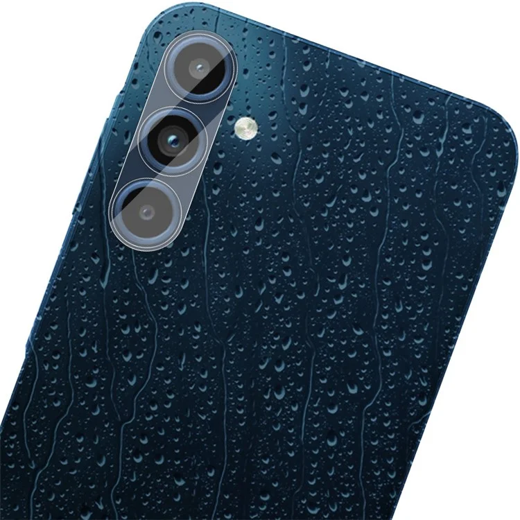 IMAK für Samsung Galaxy A35 5G Kameraobjektivschutz Gehärtetes Glas + Acryl-Objektivdeckel Objektivfilm Einfach zu installieren