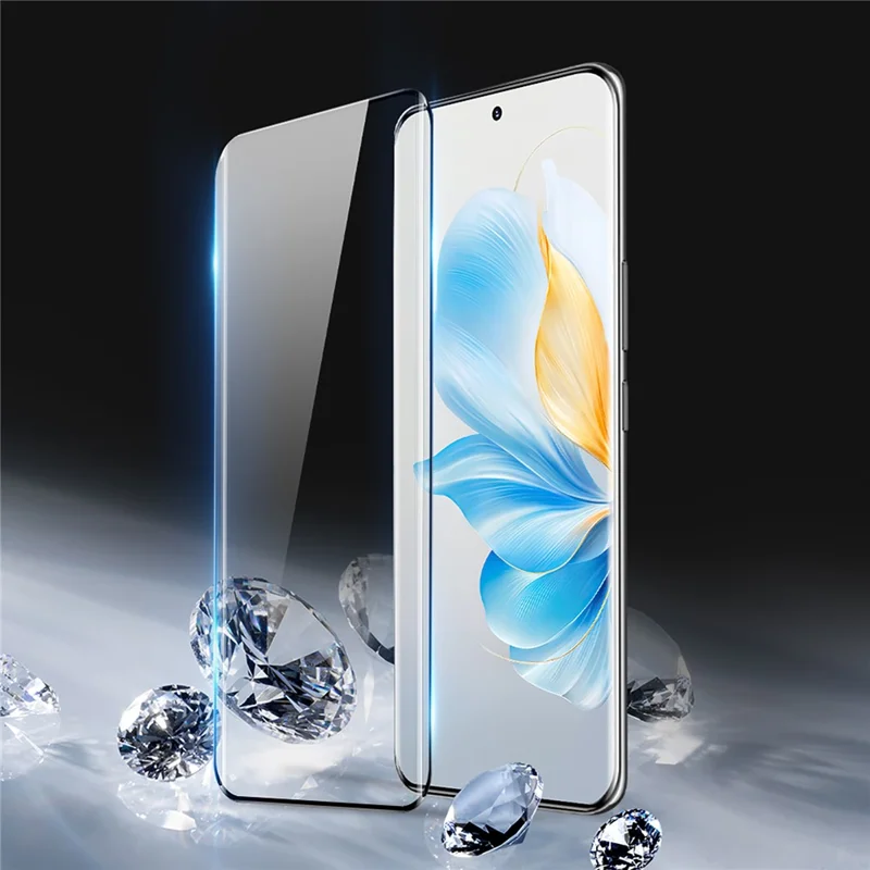 DUX DUCIS For Honor 100 5G Full Screen Protector 3D Curved Screen Medium Alumina Glass Hot Bending Full Glue Film