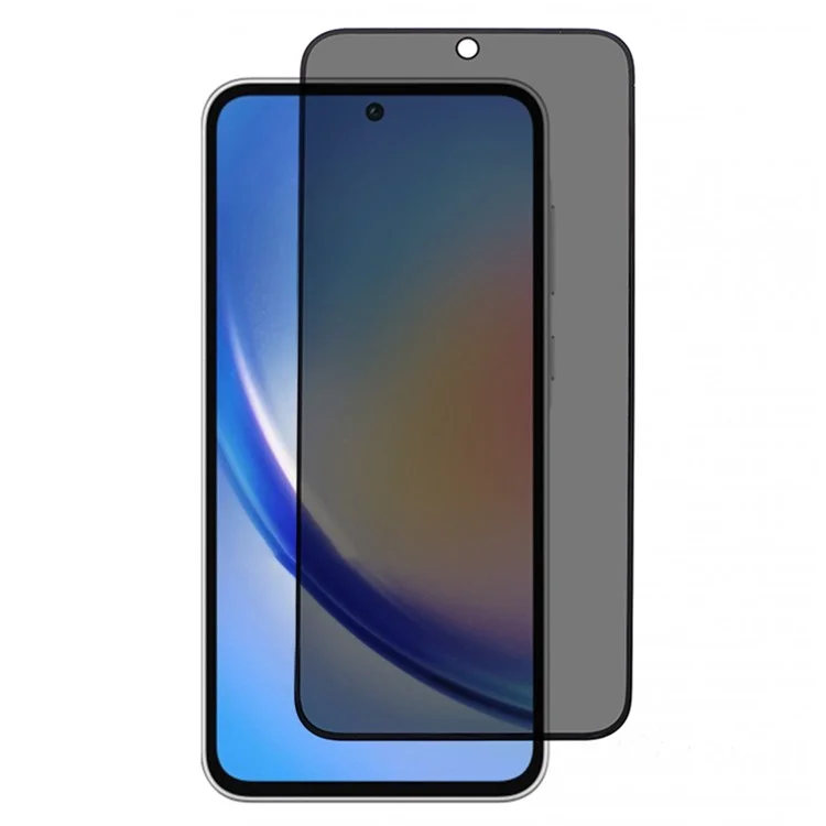Für Samsung Galaxy A35 5G Datenschutz-Bildschirmschutz Blickschutz-Seidendruckfilm