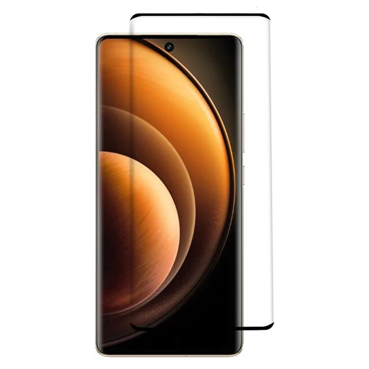 Para vivo X100 5G / X100 Pro 5G Protector de pantalla de vidrio templado de pantalla completa Pegamento curvo 3D
