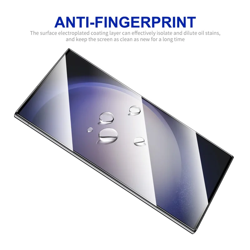 ENKAY HAT PRINCE 5Pcs for Samsung Galaxy S24 Ultra Full Coverage Screen Protector (Fingerprint Unlock)