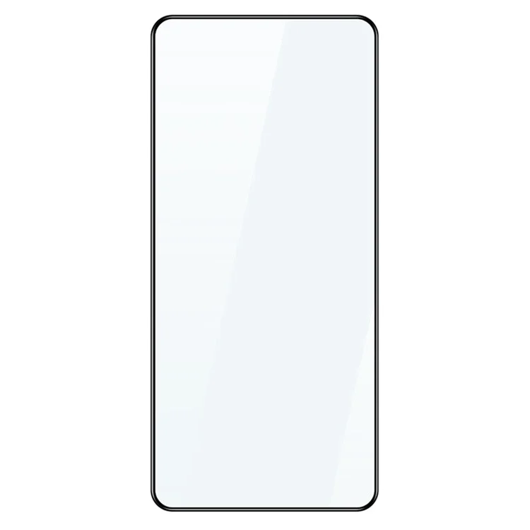 AMORUS 2 pezzi per Xiaomi Redmi Note 13 Pro 5G Pellicola in seta stampata Vetro temperato Full Screen Protector - Nero
