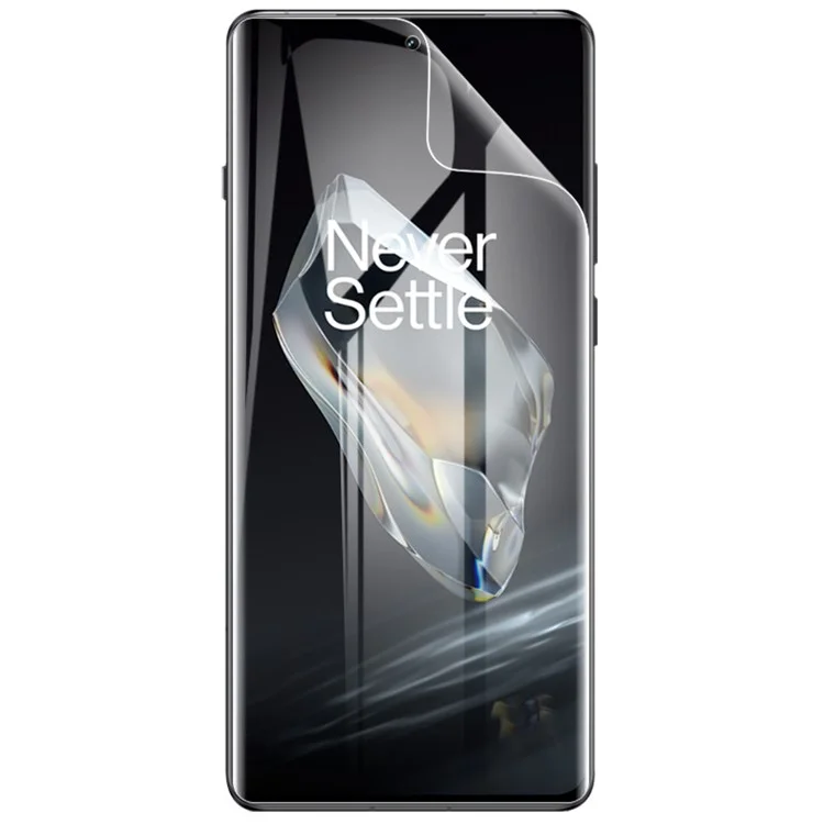 IMAK 2 piezas / Juego de película de hidrogel III para OnePlus 12 5G Película de TPU Protector de pantalla sensible al tacto HD