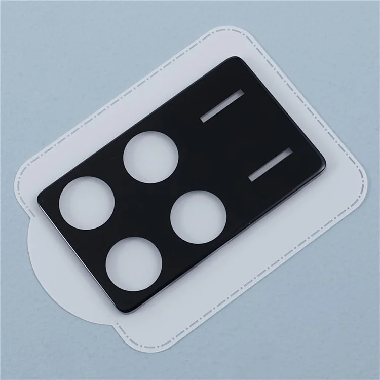 2 pièces pour Xiaomi Redmi K70 5G / K70E 5G / K70 Pro 5G / Poco X6 Pro 5G / Poco F6 Pro 5G Film de protection de l'objectif de la caméra Impression en sérigraphie Verre trempé Protecteur d'objectif