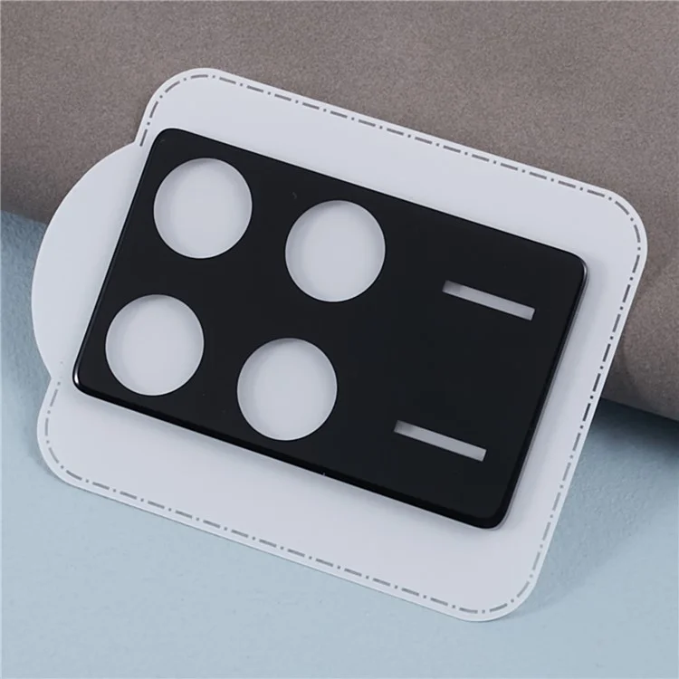 2 pièces pour Xiaomi Redmi K70 5G / K70E 5G / K70 Pro 5G / Poco X6 Pro 5G / Poco F6 Pro 5G Film de protection de l'objectif de la caméra Impression en sérigraphie Verre trempé Protecteur d'objectif
