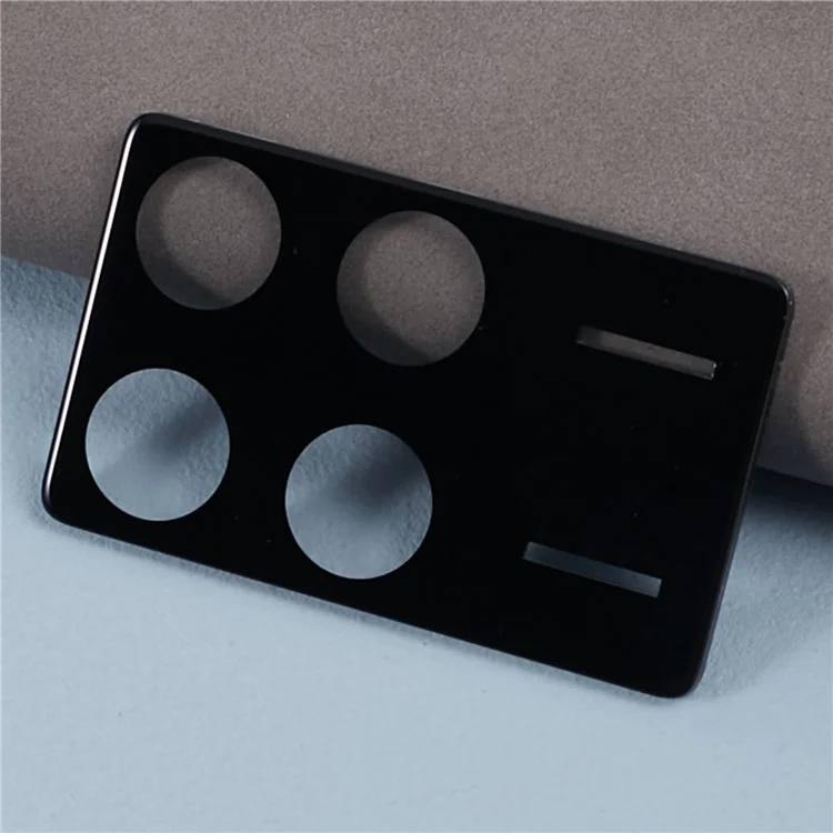 2 pièces pour Xiaomi Redmi K70 5G / K70E 5G / K70 Pro 5G / Poco X6 Pro 5G / Poco F6 Pro 5G Film de protection de l'objectif de la caméra Impression en sérigraphie Verre trempé Protecteur d'objectif