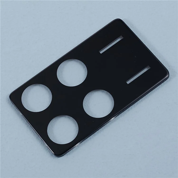 2 pièces pour Xiaomi Redmi K70 5G / K70E 5G / K70 Pro 5G / Poco X6 Pro 5G / Poco F6 Pro 5G Film de protection de l'objectif de la caméra Impression en sérigraphie Verre trempé Protecteur d'objectif