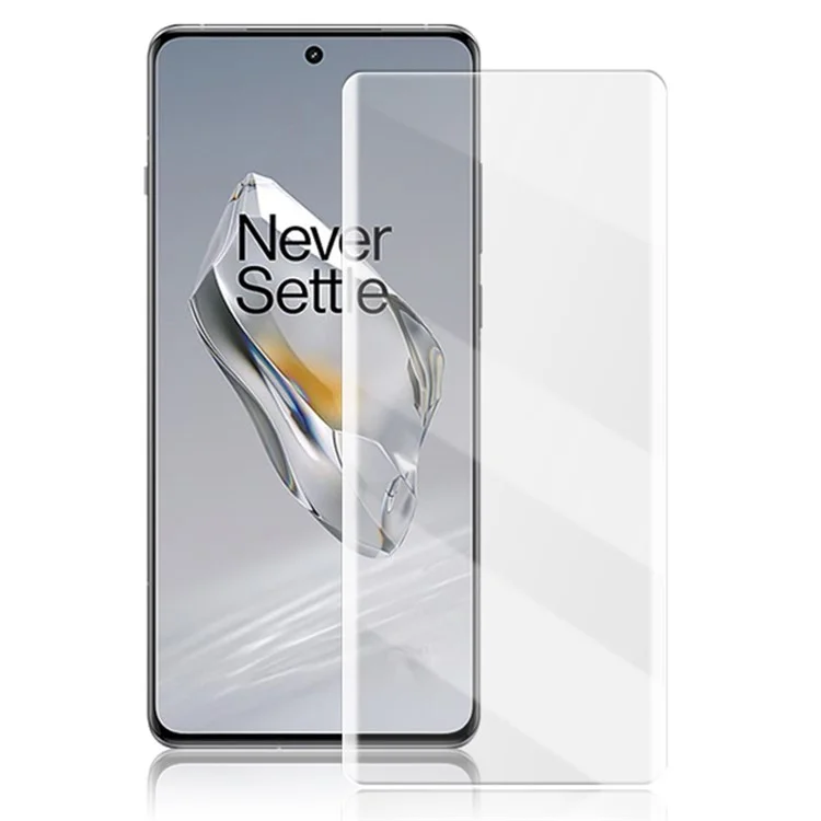 MOCOLO per OnePlus 12 5G Protezione dello schermo liquida UV in vetro temperato curvo 3D
