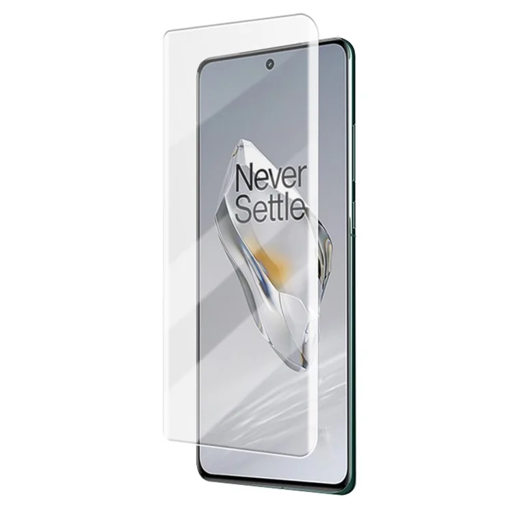 MOCOLO per OnePlus 12 5G Protezione dello schermo liquida UV in vetro temperato curvo 3D