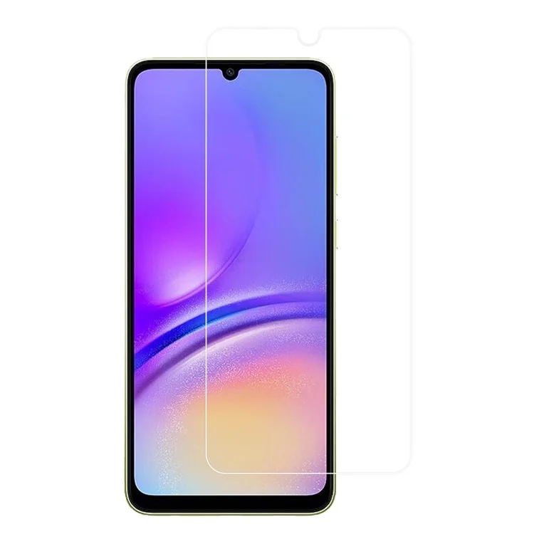 RURIHAI 10Stück für Samsung Galaxy A05 4G Film 0,26 mm 2,5D Hochaluminium-Silizium-Glas-Bildschirmschutz
