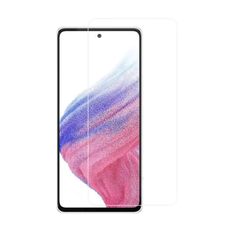 RURIHAI 10Pcs For Samsung Galaxy A55 5G Protetor de Tela 2.5D AB Glue High Aluminium-silicon Glass Film