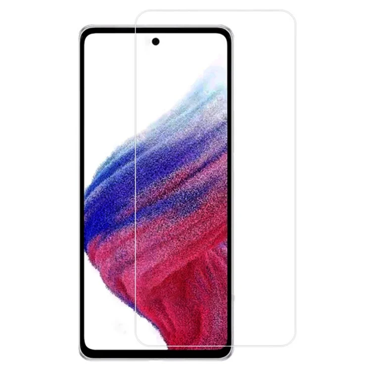 RURIHAI Pour Samsung Galaxy A55 5G Film 0,26 mm 2,5D Non Couvrant Complètement Protecteur d'Écran