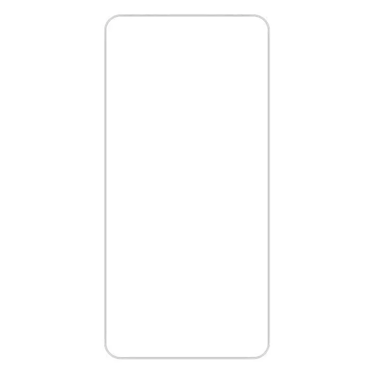 RURIHAI Pour Samsung Galaxy A55 5G Film 0,26 mm 2,5D Non Couvrant Complètement Protecteur d'Écran