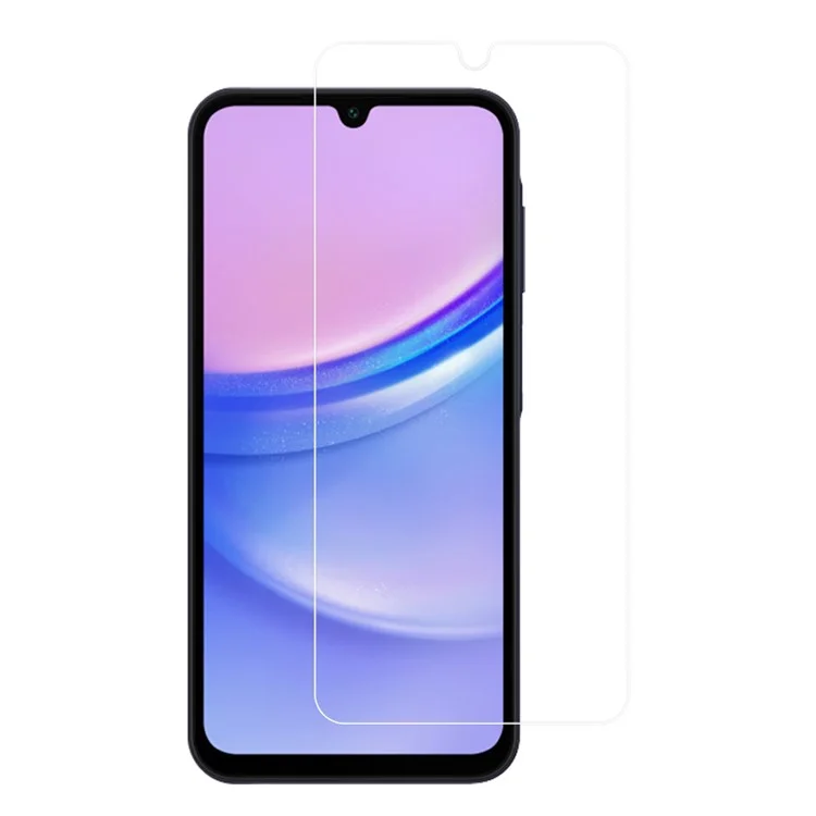 RURIHAI 10 pezzi per Samsung Galaxy A15 4G / A15 5G Protezione dello schermo HD trasparente 0,26 mm 2,5D pellicola 9H