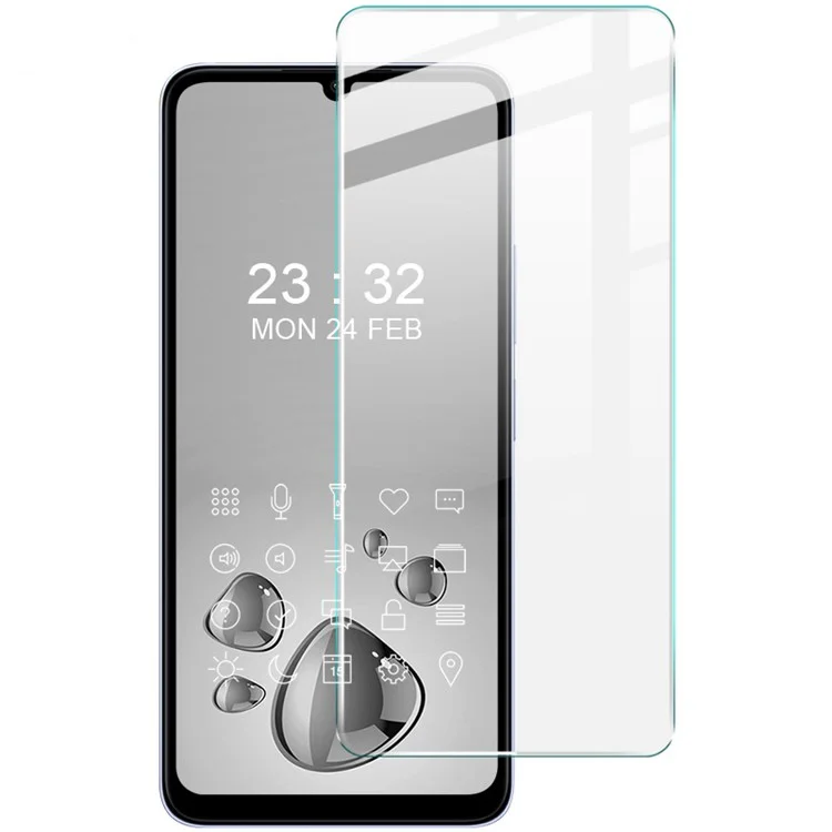 IMAK Série H para Xiaomi Redmi 13C 5G / 13R 5G Protetor de Tela Anti-Arranhões de Vidro Temperado