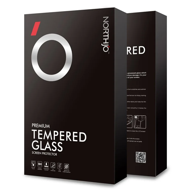 NORTHJO A+ für Samsung Galaxy A35 5G Bildschirmschutz 0,3 mm 2,5D Anti-Explosions-Panzerglas-Folie - Transparent