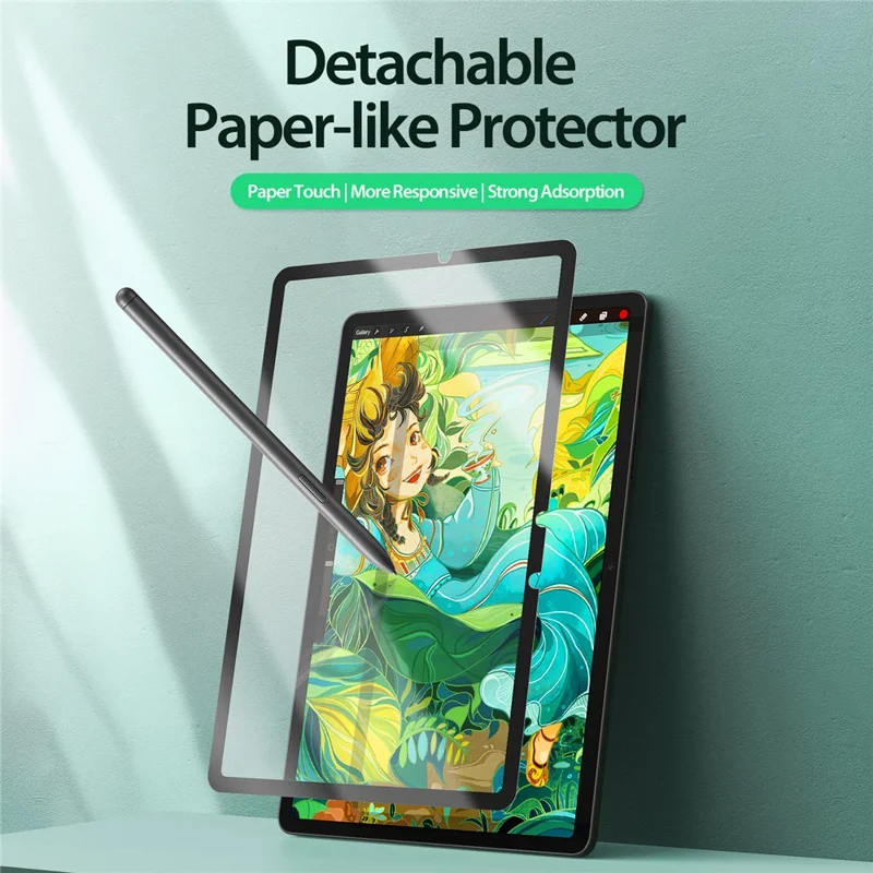 Série Dux Ducis Naad Pour Samsung Galaxy Tab S9 / S8 / Protecteur D'écran de Papier Détachable S7 Film Docuable