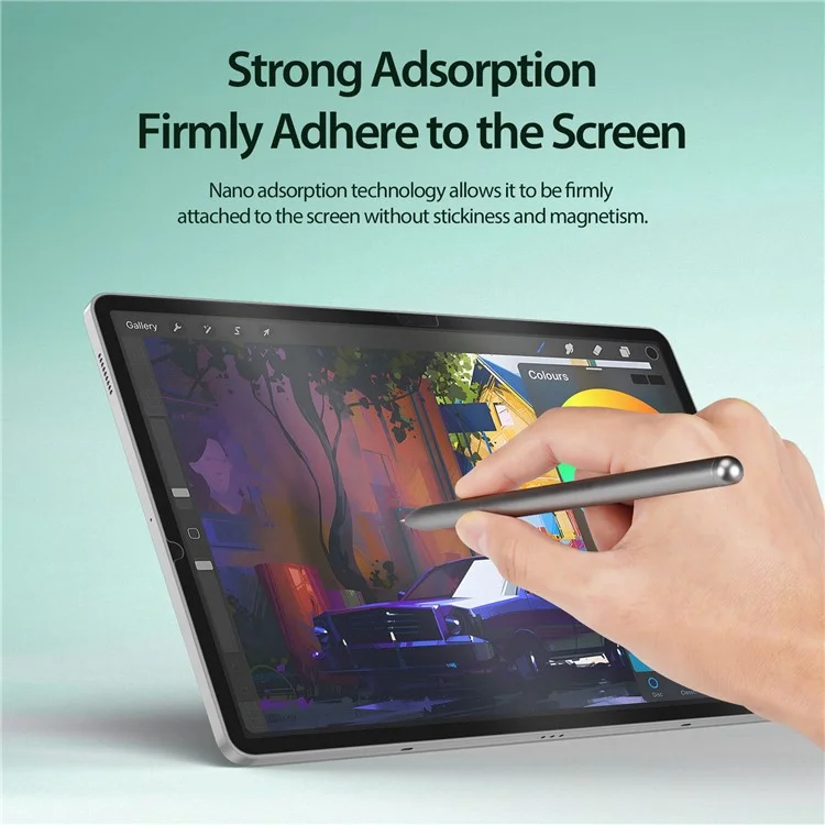 Série Dux Ducis Naad Pour Samsung Galaxy Tab S9 fe + Paperfeel Screen Protector Reusable Matte Pet Film