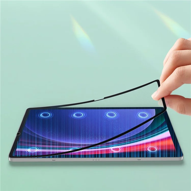 Dux Ducis Naad -serie Für Samsung Galaxy Tab S9+ / S8+ / S7+ / S7 fe Paperfeel Screen Protector Wiederverwendbarer Nano -tech