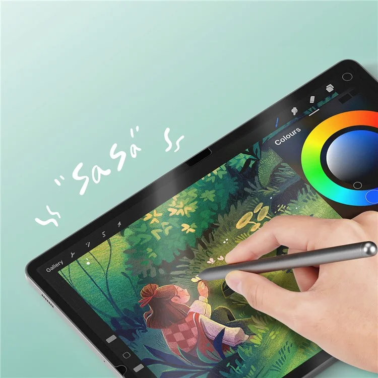 DUX DUCIS Naad Series para Samsung Galaxy Tab S9+ / S8+ / S7+ / S7 FE Paperfeel Screen Protector Reusable Nano Tech