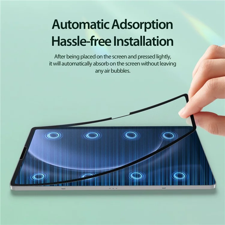 DUX DUCIS Naad Series для Samsung Galaxy Tab S9 FE Защитная пленка для экрана с эффектом бумаги Съемная матовая пленка из ПЭТ-материала