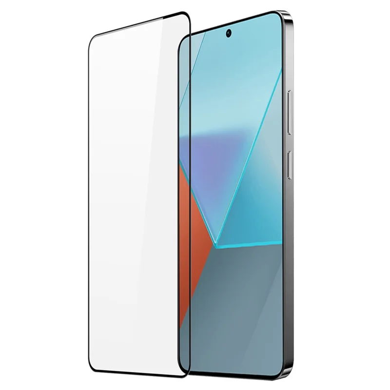 DUX DUCIS For Xiaomi Redmi Note 13 5G / Note 13 Pro 5G Full Screen Protector 2.5D Flat Screen Medium Alumina Glass HD Clear Film