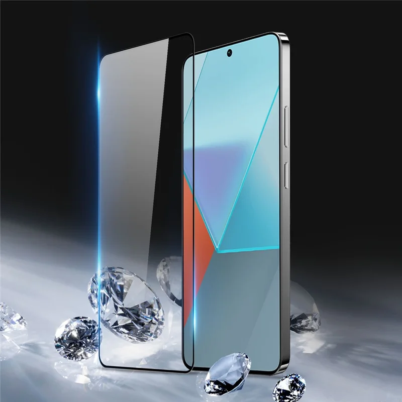 DUX DUCIS For Xiaomi Redmi Note 13 5G / Note 13 Pro 5G Full Screen Protector 2.5D Flat Screen Medium Alumina Glass HD Clear Film