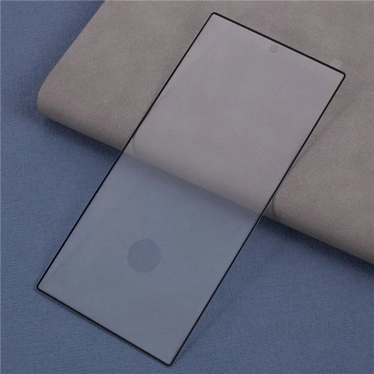 Para Samsung Galaxy S24 Ultra Silk Printing Screen Protector Tempered Glass Side Glue Film Fingerprint Unlock