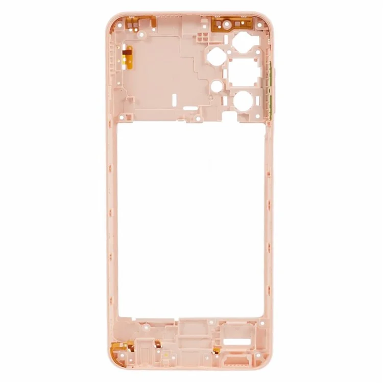 For Samsung Galaxy A23 4G A235 Middle Plate Frame Mobile Phone Replacement Part (without Logo) - Peach