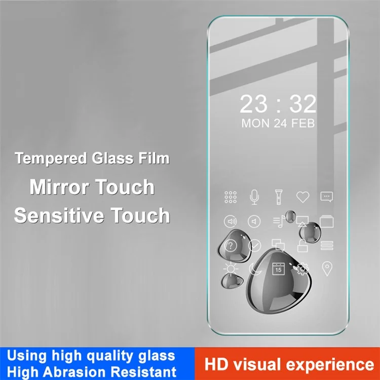 IMAK Serie H para Huawei nova 13 / nova 12 5G Película protectora de vidrio templado súper clara para pantalla de teléfono móvil 