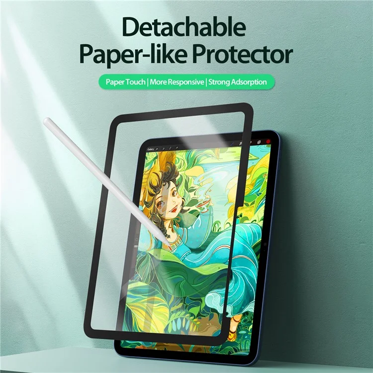 DUX DUCIS Naad Series for iPad (2025) / 10.9 (2022) Paper-Feel Screen Protector PET Film Reusable Matte Finish