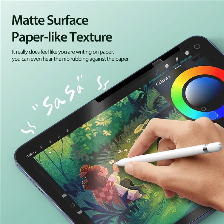 DUX DUCIS Naad Series for iPad (2025) / 10.9 (2022) Paper-Feel Screen Protector PET Film Reusable Matte Finish