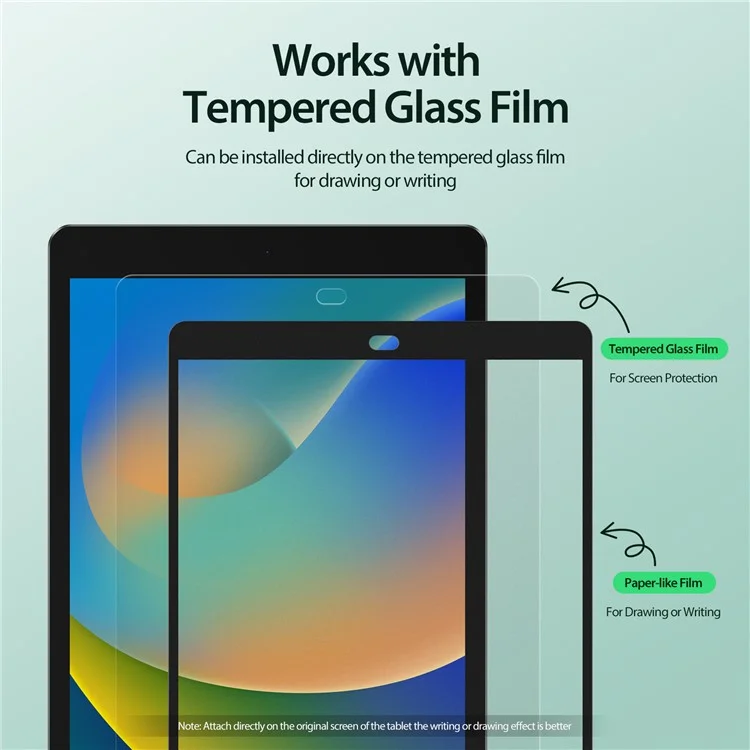 DUX DUCIS Naad Series for iPad 10.2 (2019) / (2020) / (2021) Screen Protector Matte PET Paperfeel Film