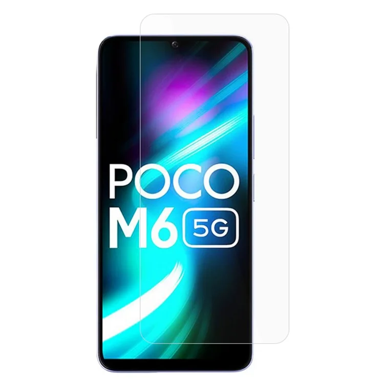 Für Xiaomi Poco M6 5G / Poco C65 4G / Redmi 13C 4G / 13C 5G / 13R 5G Kratzfestes 0,3 mm Schutzfilm Gehärtetes Glas Displayschutzfolie
