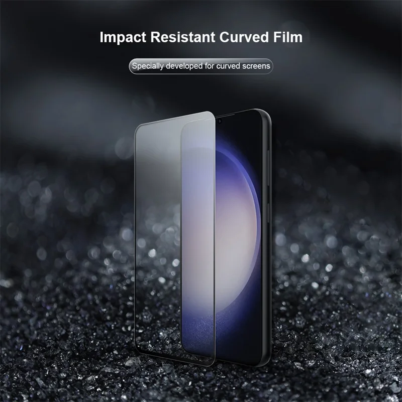 NILLKIN 2Pcs  /  Set For Samsung Galaxy S24+ Screen Protector PMMA 3D Curved Anti-Shock Film