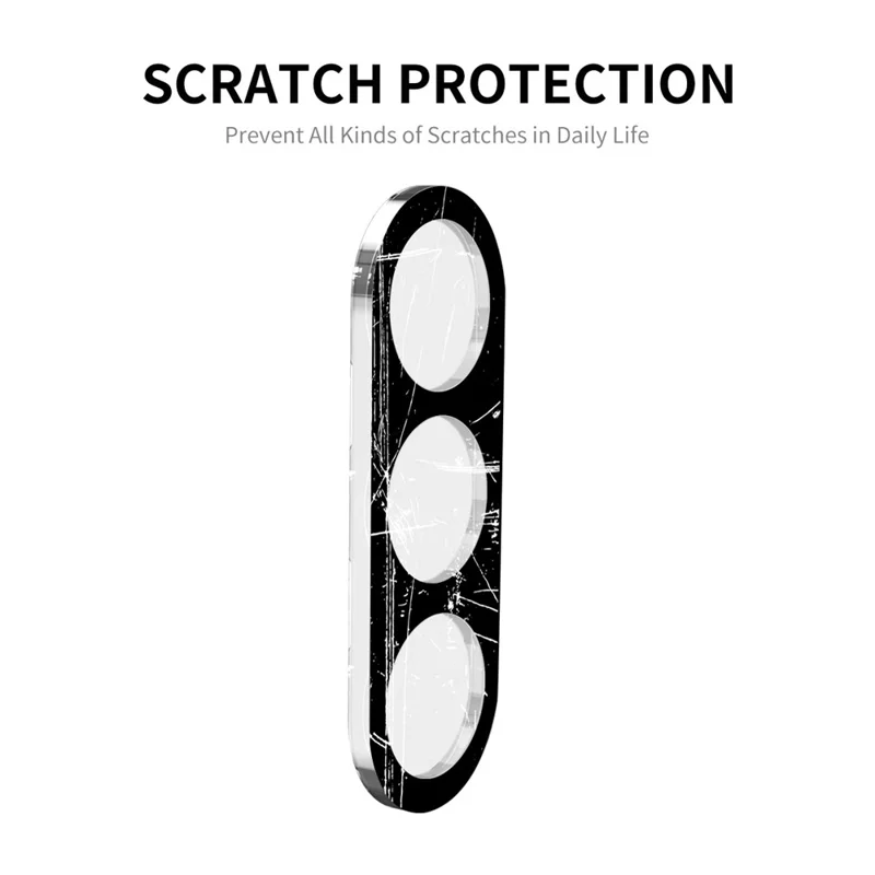 Enkay Hat Prince Pour Samsung Galaxy A55 5G Camerie Protecteur Couverture Complète Film en Verre Trempé - Noir