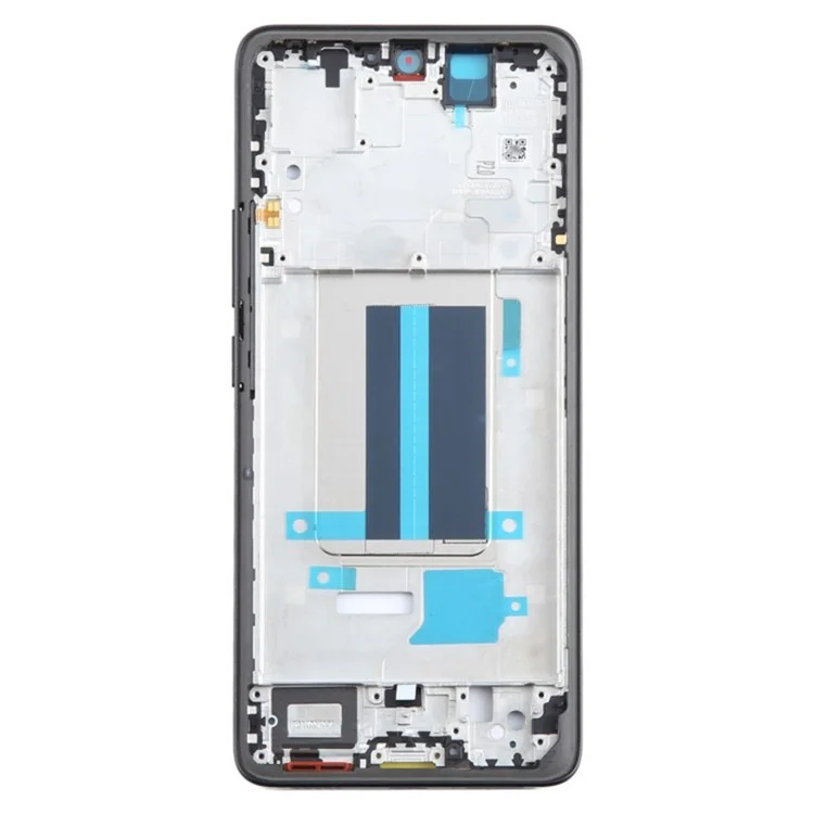 Para Xiaomi Redmi Note 13 Pro+ 5G Teléfono Placa Central Marco de Reparación Parte (A-Side) (sin Logotipo) - Negro