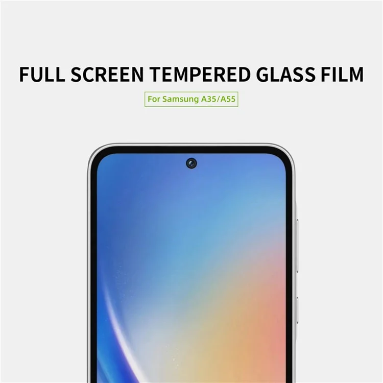 MOFI For Samsung Galaxy A35 5G / A55 5G JK Tempered Glass Film Series-1 Full Screen Protector High Definition