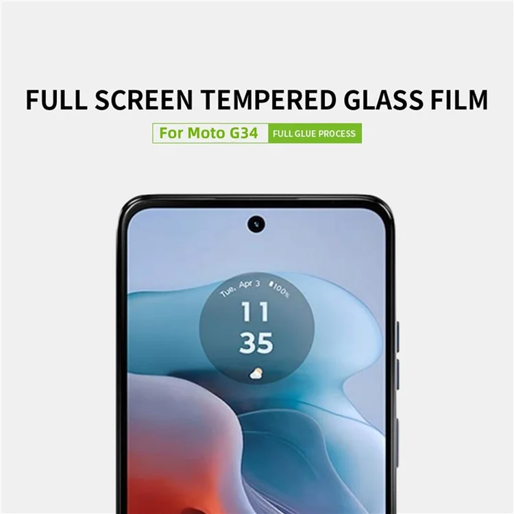 Série de Filme de Vidro Temperado PINWUYO JK-2 para Motorola Moto G45 5G / G34 5G Protetor de Tela Anti-Explosão