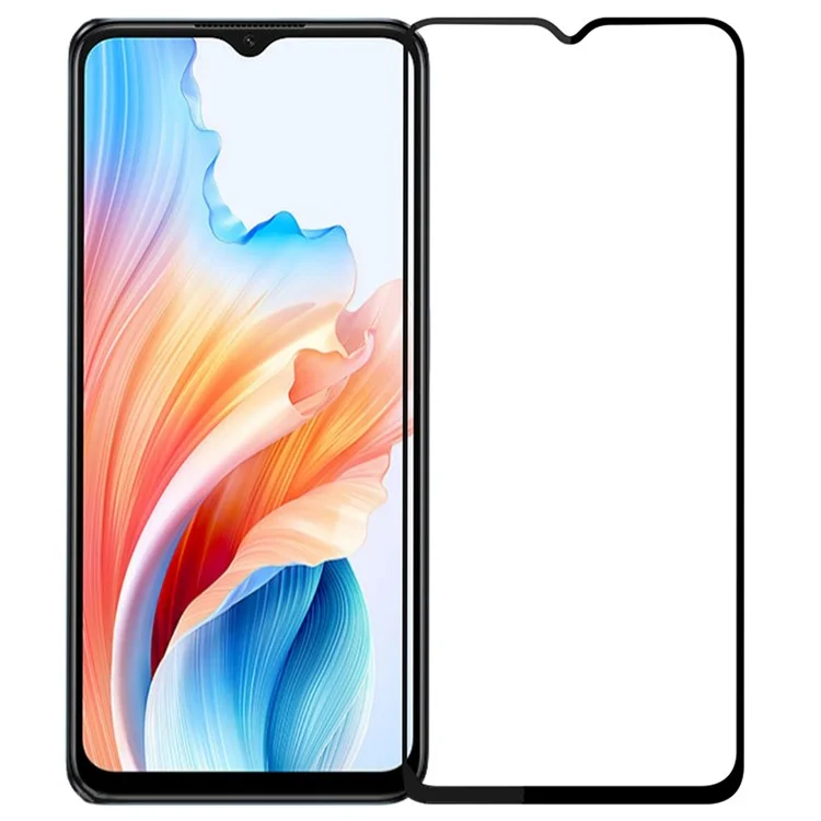 PINWUYO JK Tempered Glass Film Series-2 pour Oppo A59 5G Full Glue Full Screen Protector Guard